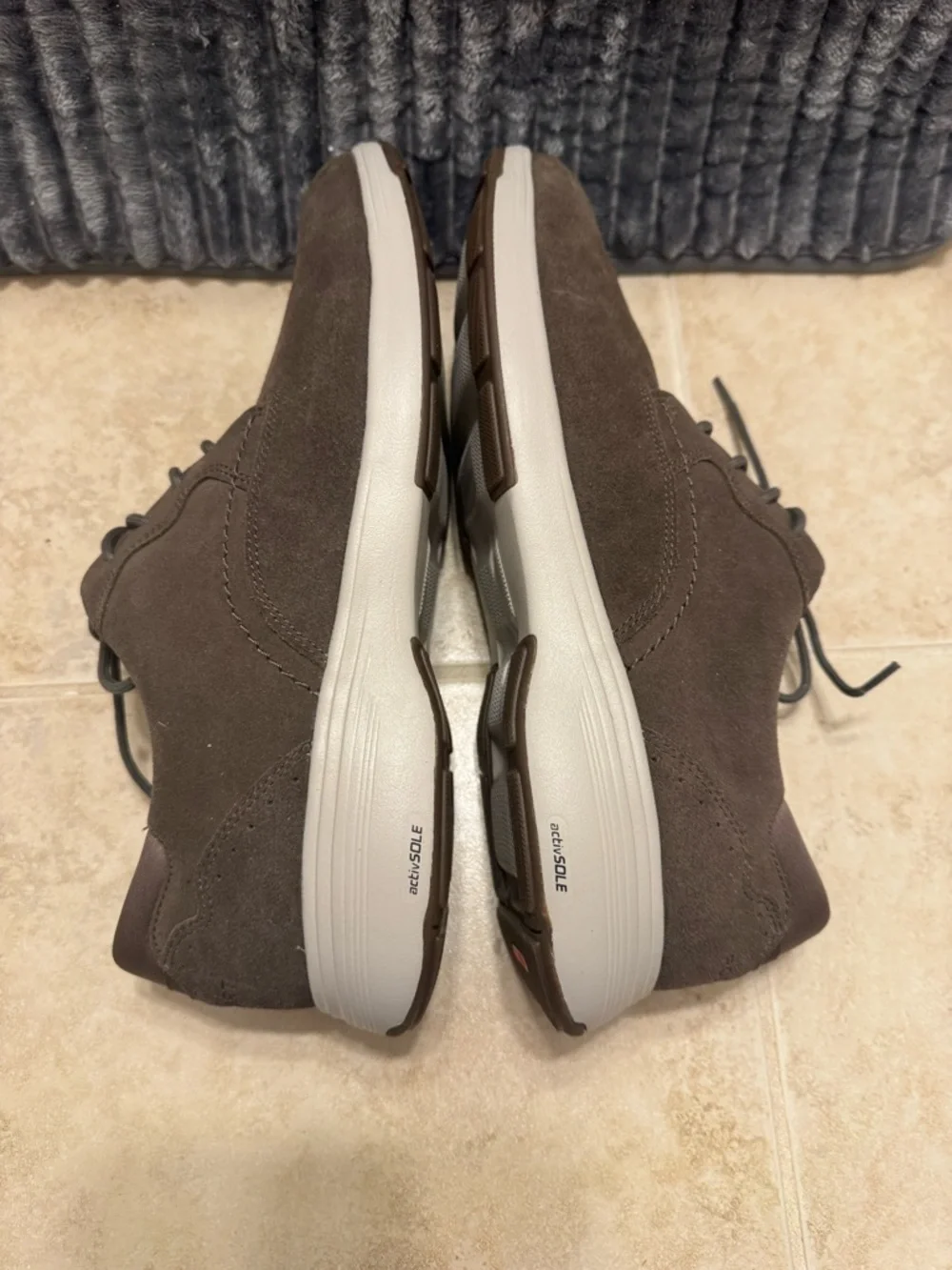 Rockport Men's Suede Chukka Boots - Brown Gray